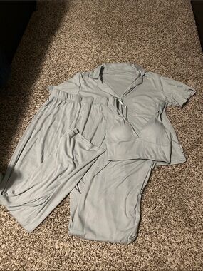 Danskin Light Sage 3-Piece Pajama Set